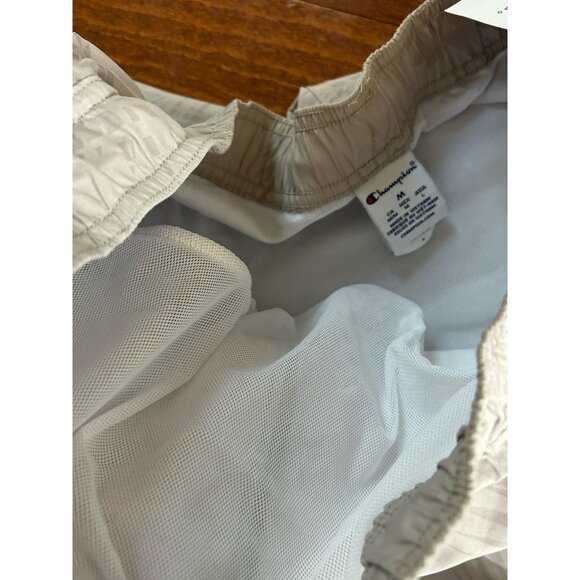 Champion Mens Palm Beach Swim Shorts Mesh Lined NWT Sz M Tan Pockets - Picture 8 of 9